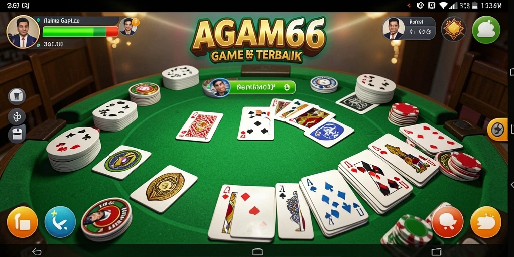 Gameplay seru AGAM66 dengan fitur Gaple yang menarik.