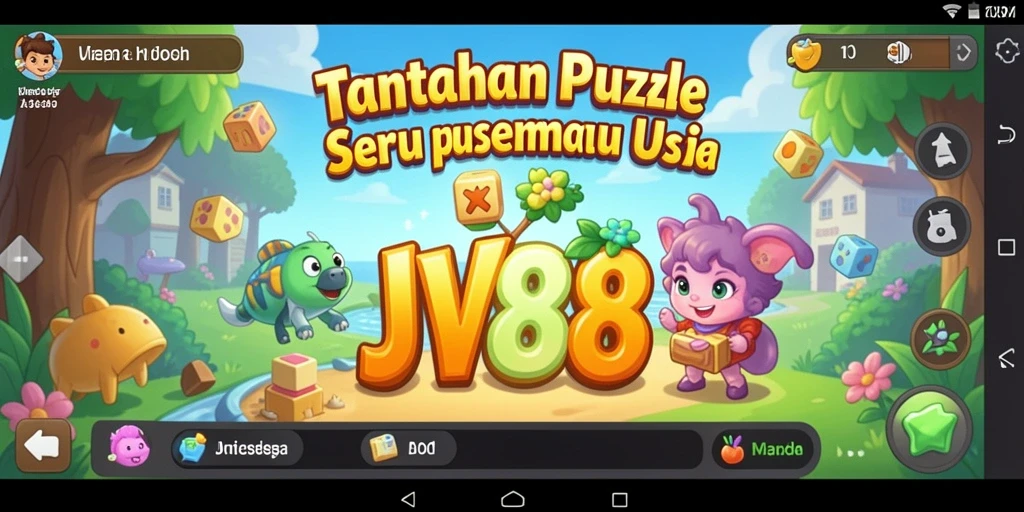 Tampilan gameplay JV88 yang menantang dan menarik.