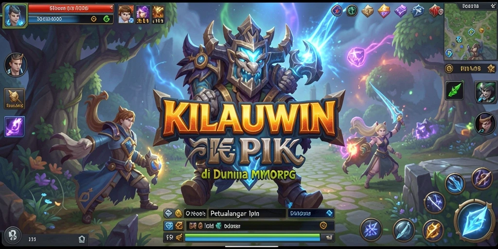 Screenshot gameplay KILAUWIN yang menampilkan aksi pertarungan hebat.