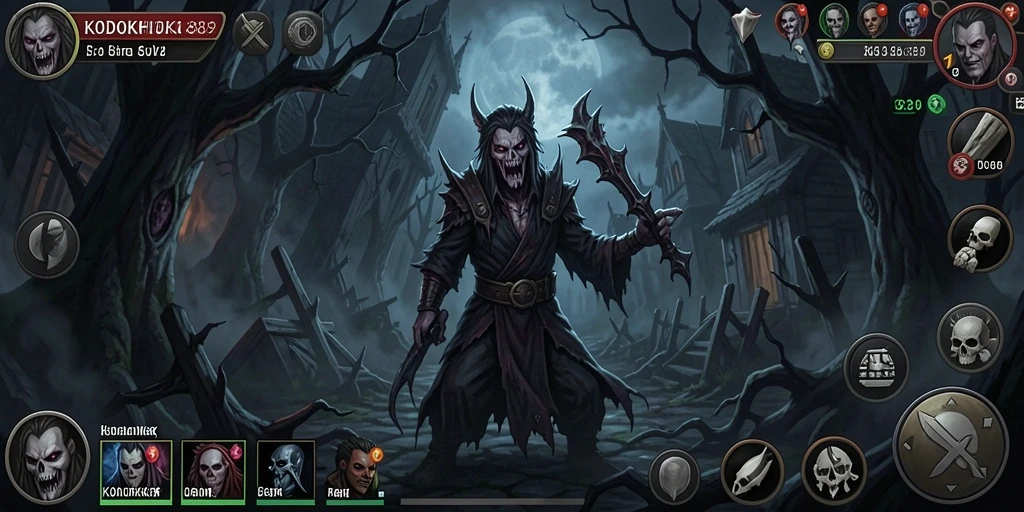 Tampilan gameplay menyeramkan dari KODOKHOKI889 yang memikat.