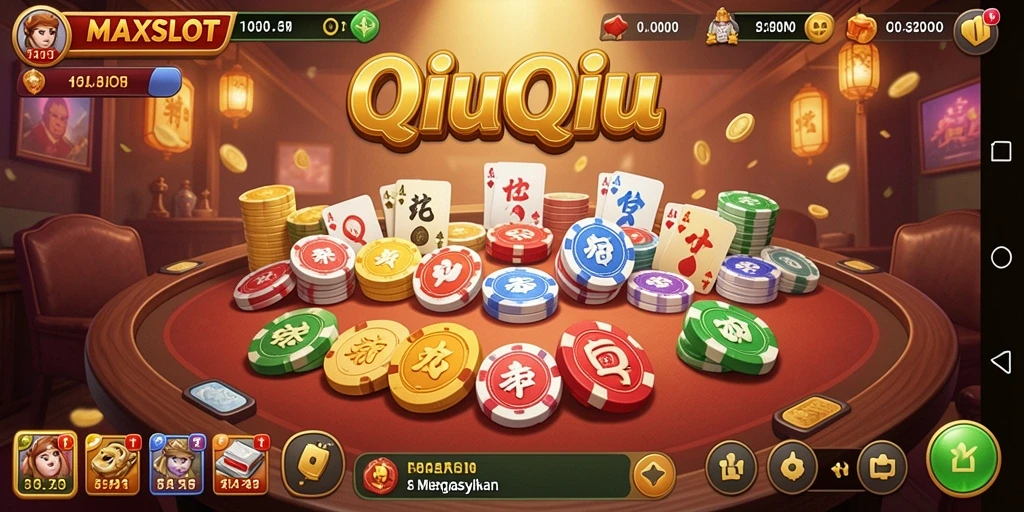 Tampilan gameplay seru dari MAXSLOT QiuQiu.