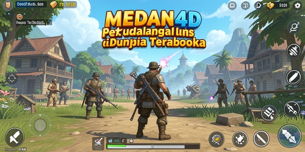 Tampilan menakjubkan dari gameplay di MEDAN4D yang penuh petualangan.