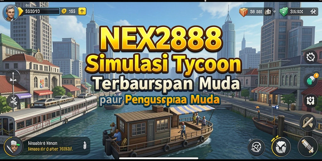 Tampilan gameplay seru dan strategi manajemen di NEX288.