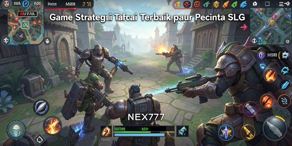 Tampilan aksi seru dalam pertempuran NEX777.