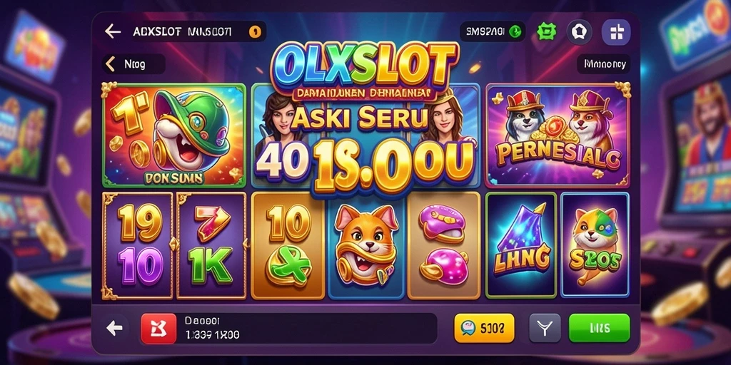 Tangkapan layar gameplay OLXSLOT menunjukkan aksi mendebarkan saat bermain slot.