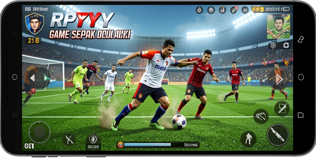 Tampilan gameplay yang mendebarkan dari RPYYY dengan aksi realistik.