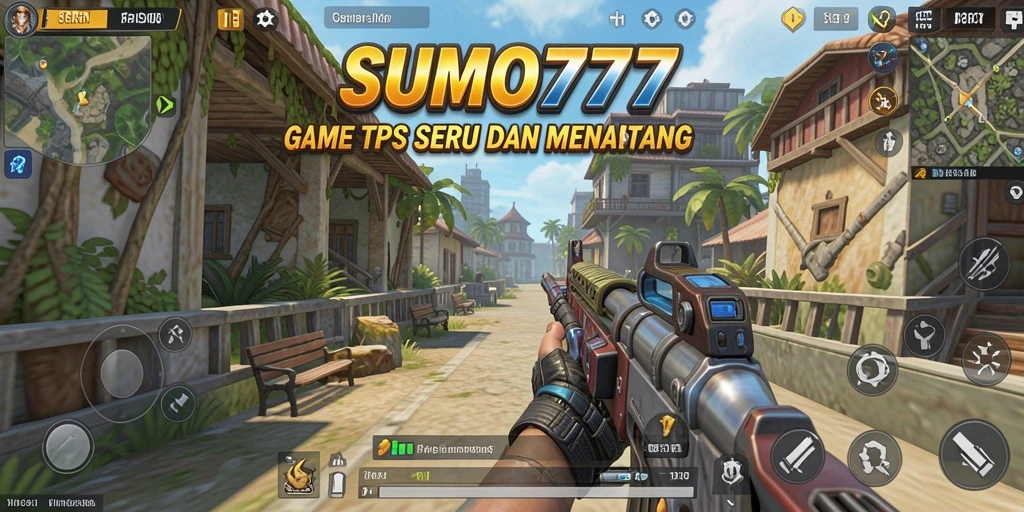 Screenshot gameplay SUMO777 menampilkan aksi seru dan grafis mengesankan.