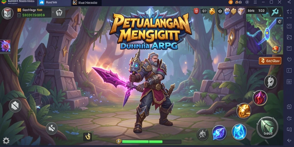 Screenshot V07 menampilkan gameplay eksklusif dan karakter beraksi.